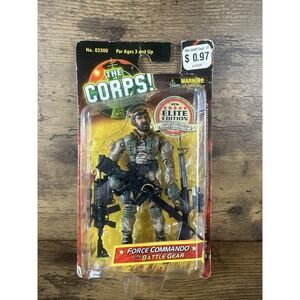 2003 Lanard Toys The Corps! Commando Force Elite Edition Hawk Action Figure New